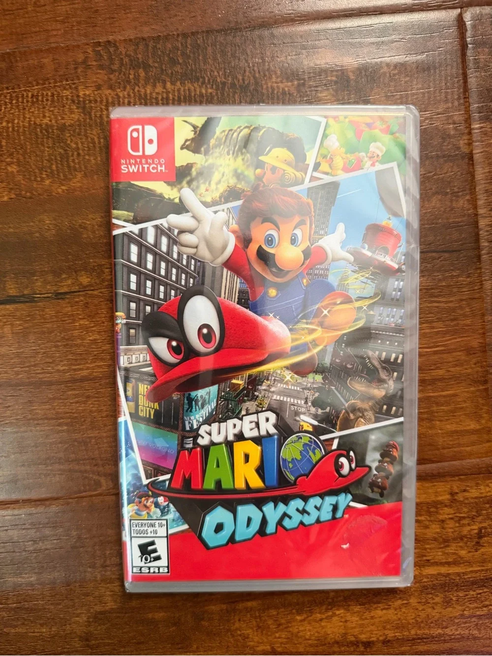 New Sealed Nintendo Switch Super Mario Odyssey game